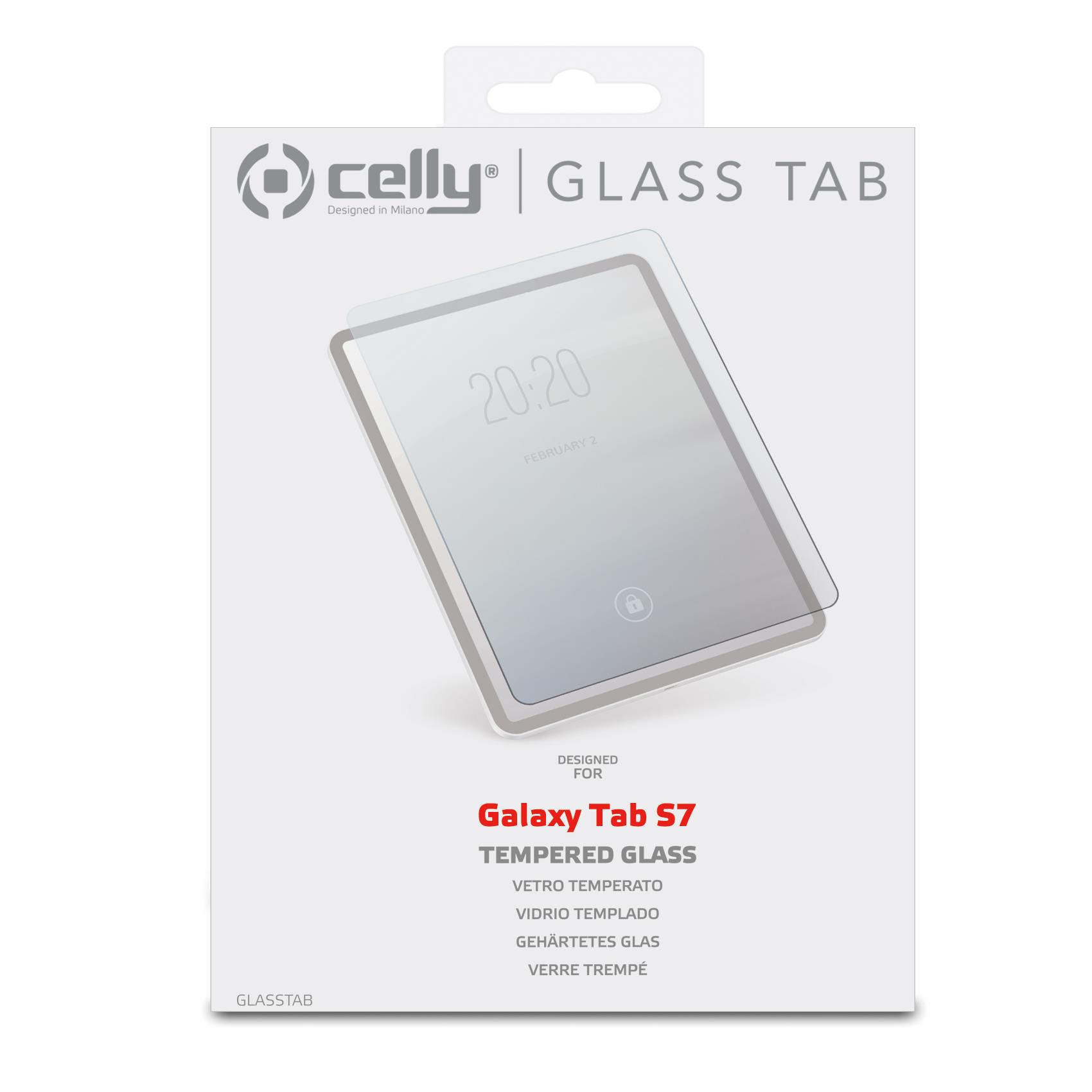 Proteggi Schermo Tablet Celly GLASSTAB per Samsung Galaxy Tab S7/S8/S9 - immagine 2