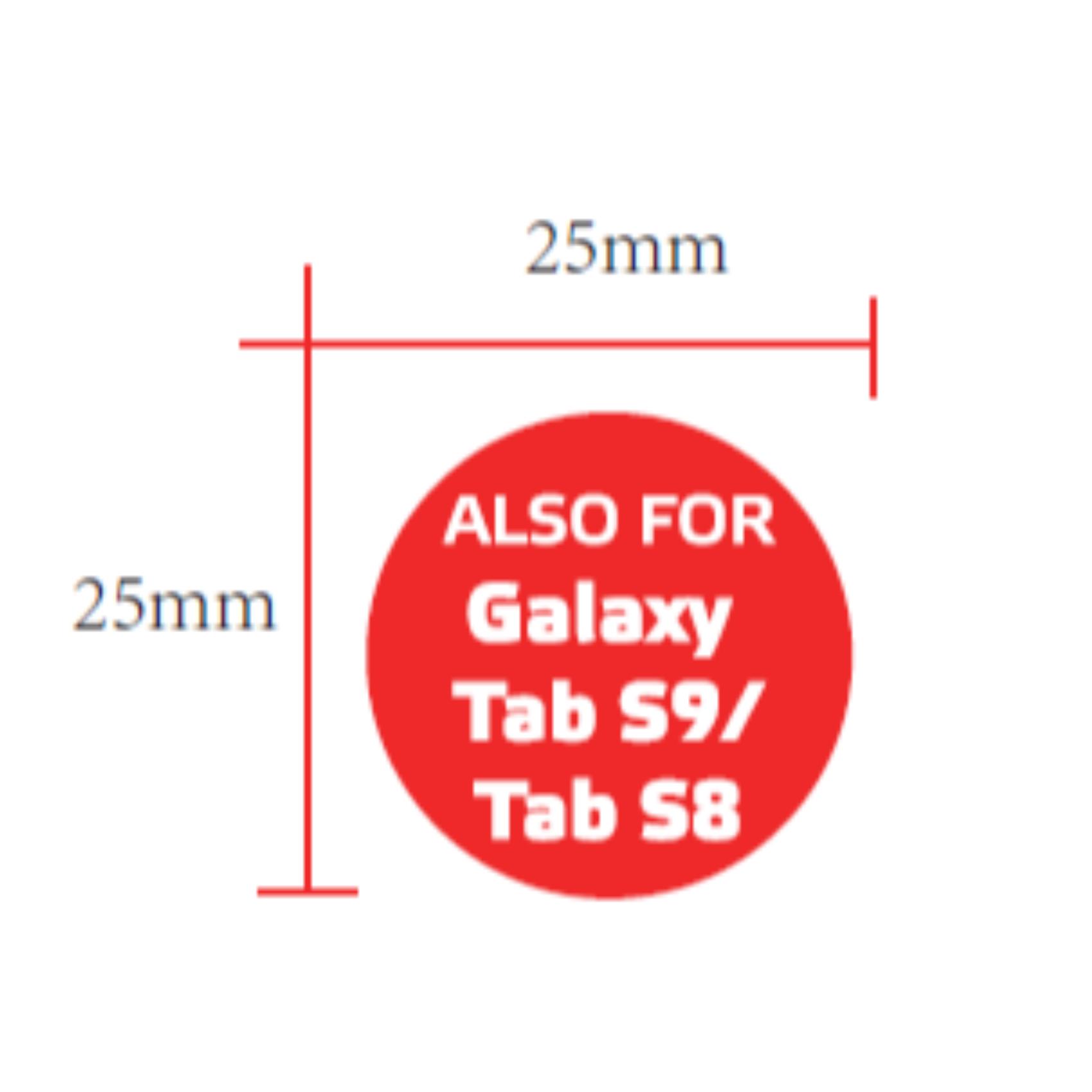 Proteggi Schermo Tablet Celly GLASSTAB per Samsung Galaxy Tab S7/S8/S9 - immagine 6