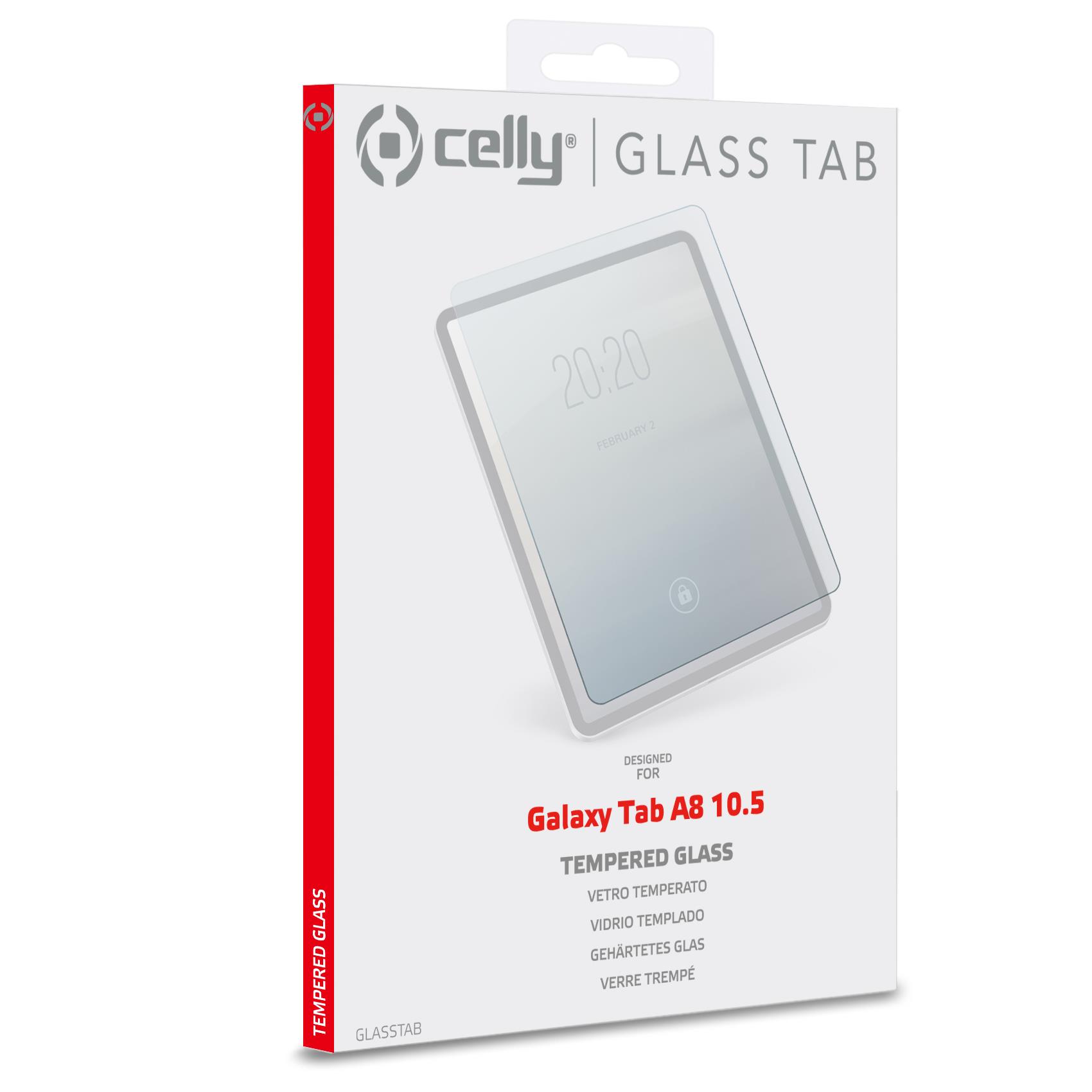 Proteggi Schermo Celly GLASSTAB per Samsung Galaxy Tab A8 10.5" Vetro Temperato - immagine 5