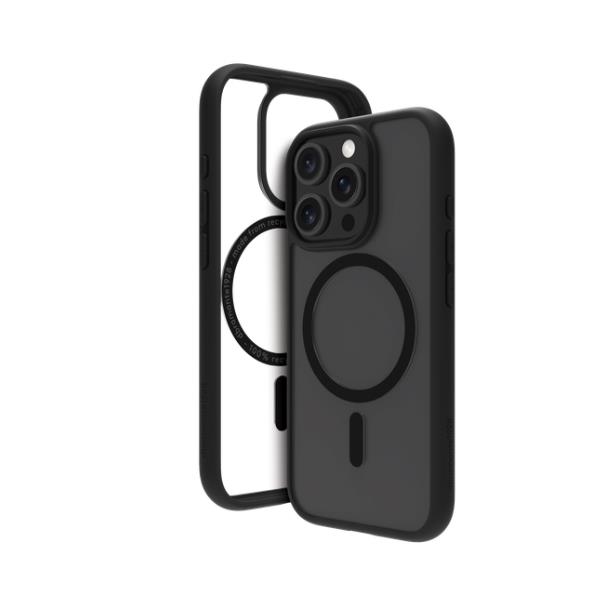 Custodia Smartphone Dbramante 1928 Grenen MagSafe per iPhone 16 Pro Nero - immagine 2