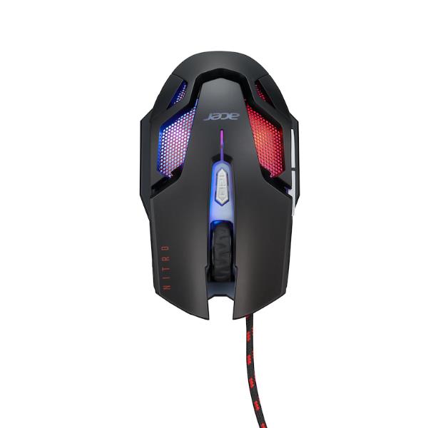 Mouse Gaming Acer Nitro II USB Nero - immagine 2