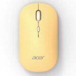 Mouse Wireless Acer AMR130 Bluetooth Giallo Ergonomico
