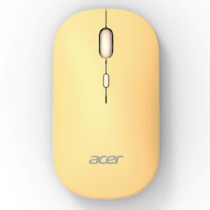 Mouse Wireless Acer AMR130 Bluetooth Giallo Ergonomico
