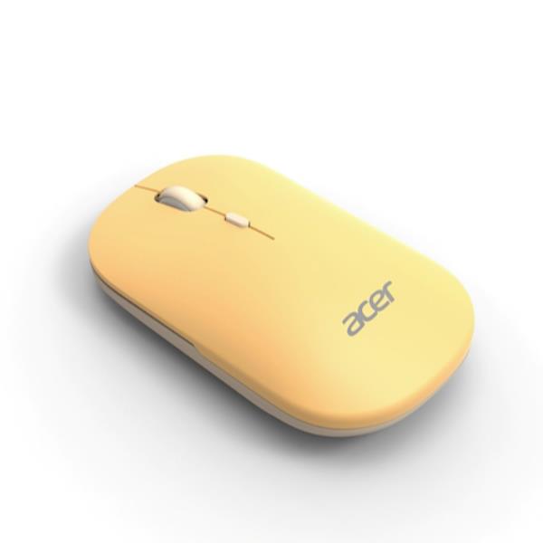 Mouse Wireless Acer AMR130 Bluetooth Giallo Ergonomico - immagine 4
