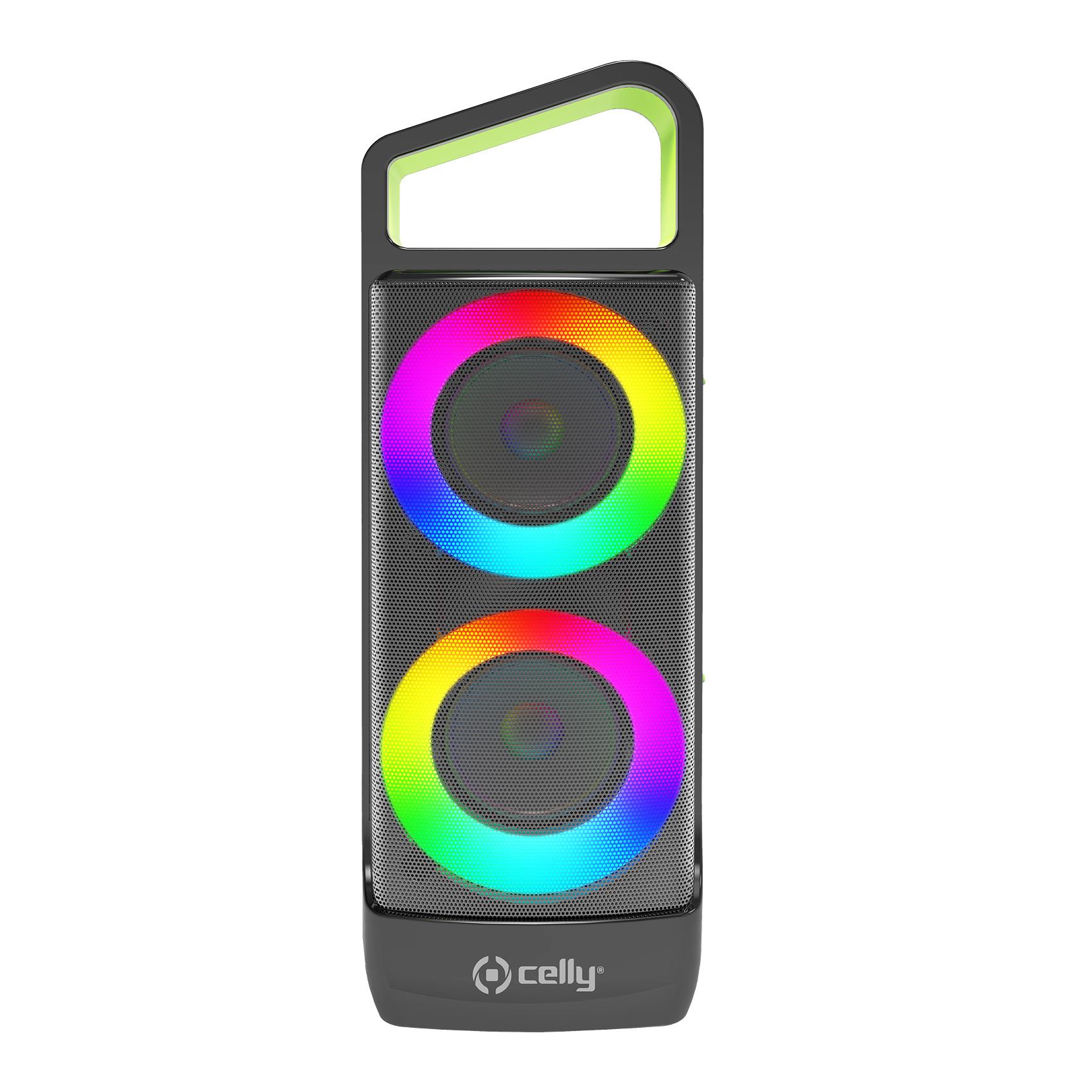 Speaker Celly GROOVERGB 10W Wireless Bluetooth Nero - immagine 3