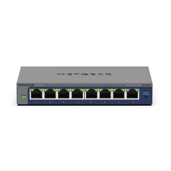 Switch Netgear Plus 8 Porte Gigabit Smart Managed - immagine 2