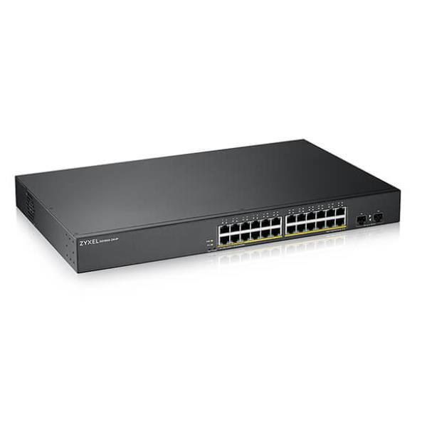 Switch Zyxel GS1900-24HP 24 Porte Gigabit PoE+ Web Managed - immagine 2