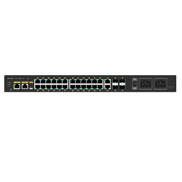 Switch Netgear M4250-26G4F-PoE++ 24 Porte Gigabit PoE++ 4xSFP Gestito - immagine 3