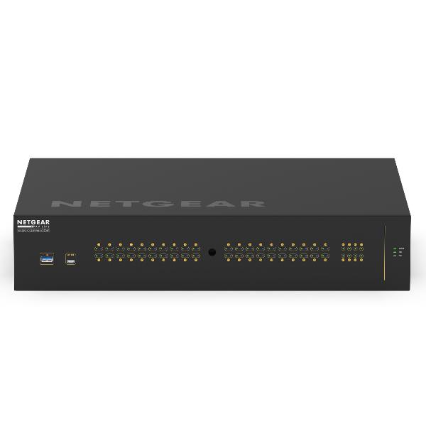 Switch Netgear M4250-40G8XF-PoE++ 40 Porte Gigabit PoE++ 8 SFP+ Managed Layer 3 - immagine 2
