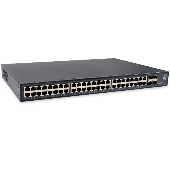 Switch Level One GTU-5211 52 Porte Gigabit 4x SFP+ 10GbE - immagine 2