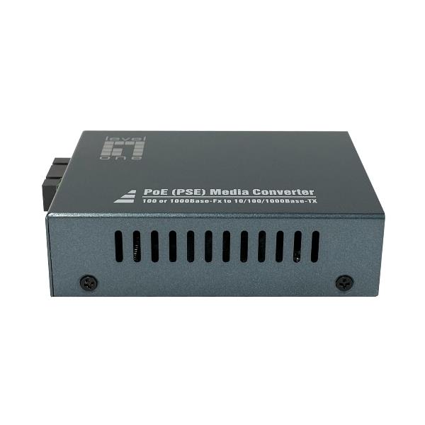Media Converter Gigabit Level One GVT-2013 RJ45 a SC PoE PSE 500m - immagine 5