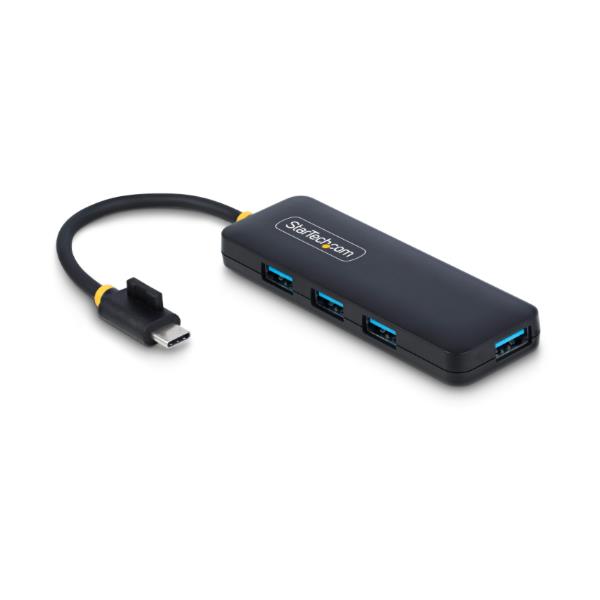 Hub USB Startech 4 Porte USB-C a USB-A 5Gbps Nero - immagine 10