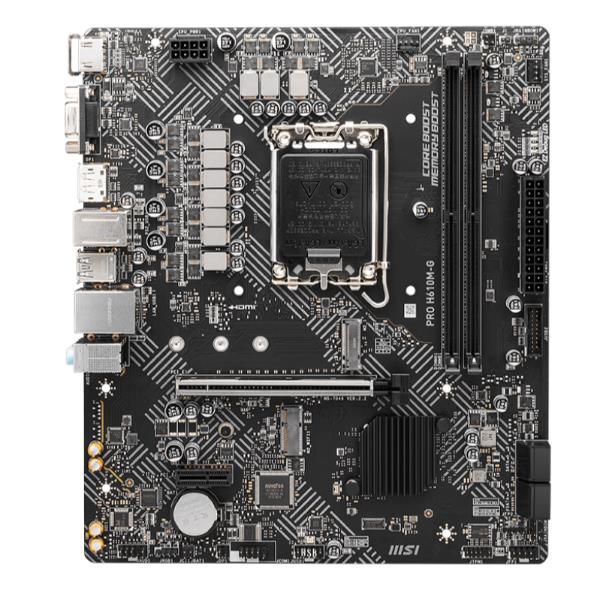 Motherboard MSI PRO H610M-G Micro-ATX LGA1700 DDR5 HDMI DisplayPort - immagine 2