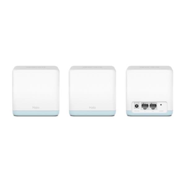 Sistema Mesh Wi-Fi Mercusys Halo H30 AC1200 3 Pack Router - immagine 3