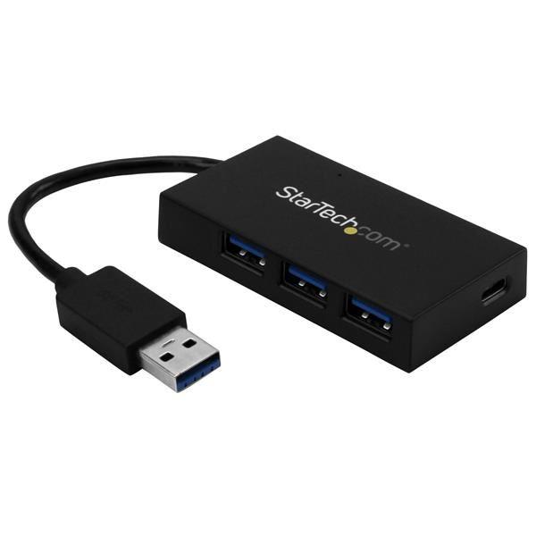 Hub USB Startech 4 Porte USB-C USB 3.2 Gen 1 Nero - immagine 7