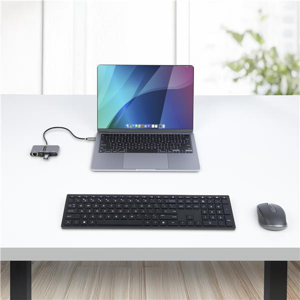 Hub USB-C Startech con Ethernet 3 Porte USB 3.2 e USB 2.0 - immagine 2