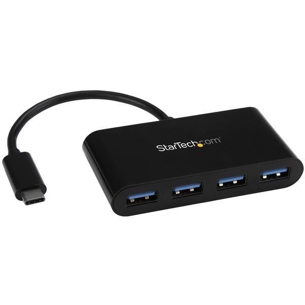 Hub USB 3.0 Startech 4 Porte USB-C Nero - immagine 9