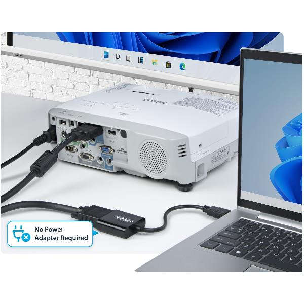 Adattatore HDMI a VGA Startech 1080p Nero - immagine 5