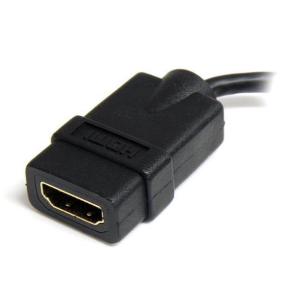 Cavo HDMI a Micro HDMI Startech 12cm High Speed - immagine 2