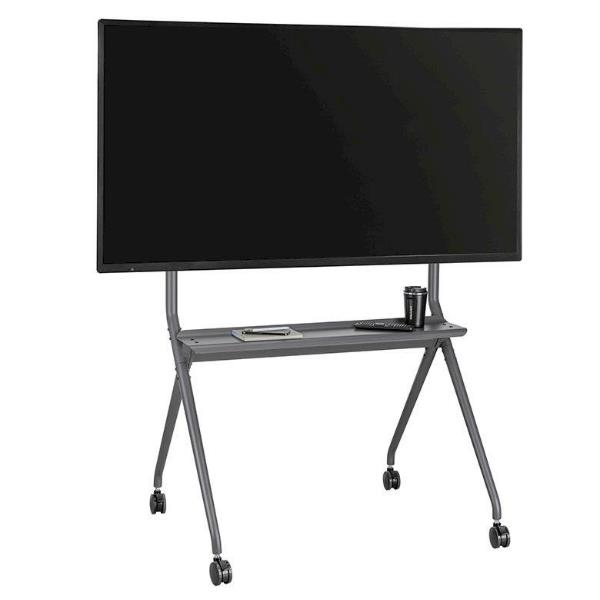Carrello per Monitor Helgi Staffa a Pavimento fino a 86" 100kg - immagine 3