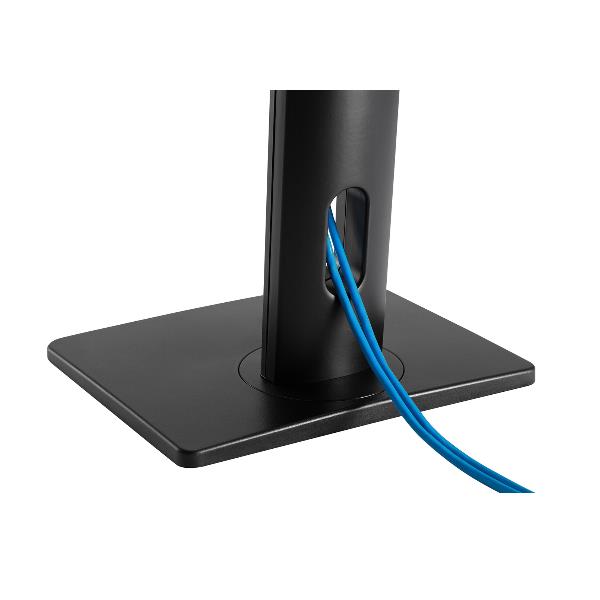 Staffa da Tavolo per Monitor Hamlet HM-SPMSD101 Regolabile in Altezza VESA fino a 32" - immagine 3