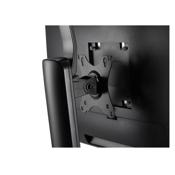 Staffa da Tavolo per Monitor Hamlet HM-SPMSD101 Regolabile in Altezza VESA fino a 32" - immagine 4