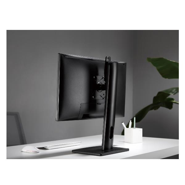 Staffa da Tavolo per Monitor Hamlet HM-SPMSD101 Regolabile in Altezza VESA fino a 32" - immagine 8