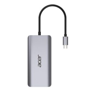 Adattatore USB-C Acer 12-in-1 Silver in Metallo