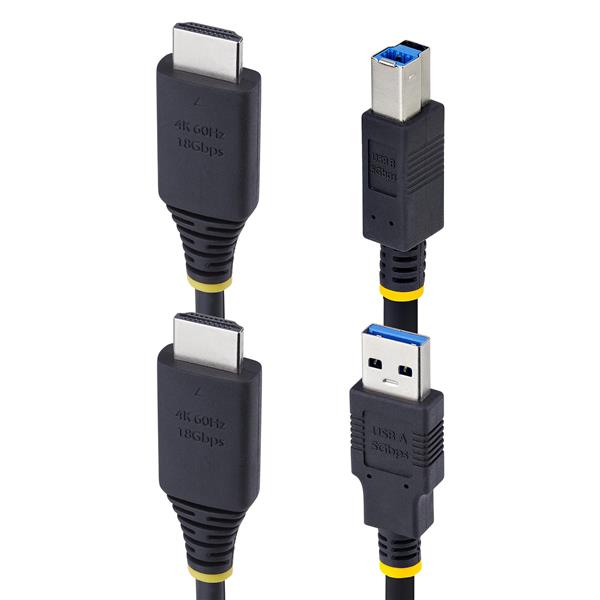 Cavo KVM Startech HDMI e USB 3 metri - immagine 2