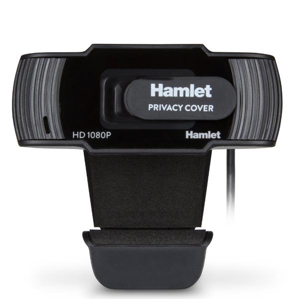 Webcam Hamlet HWCAM1080-P Full HD 1080p con Privacy Cover - immagine 2