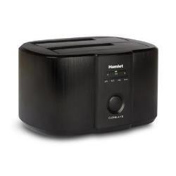 Docking Station Hamlet HXDD2535CLN 2 Bay per HDD/SSD 2.5"/3.5" con Clonazione USB 3.2 - immagine 6