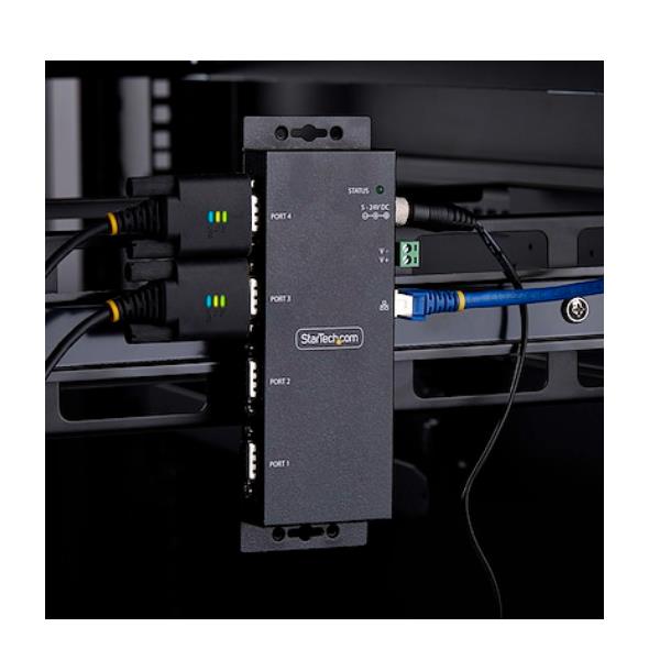 Adattatore di Rete Startech Seriale a Ethernet RJ45 100Mbit/s - immagine 6