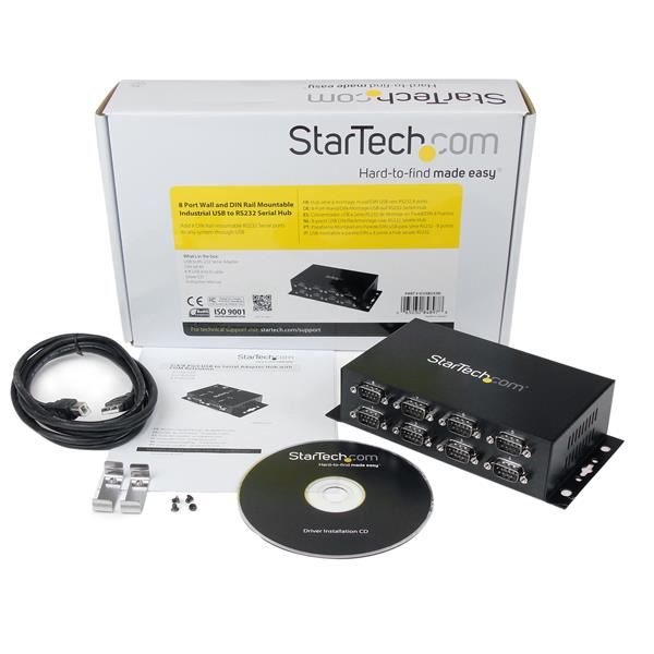 Hub USB Startech Adattatore Seriale 8 Porte USB 2.0 - immagine 7