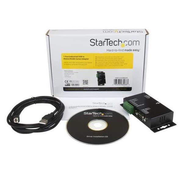 Adattatore USB a Seriale RS232/485 Startech DB-9 Maschio Nero - immagine 3
