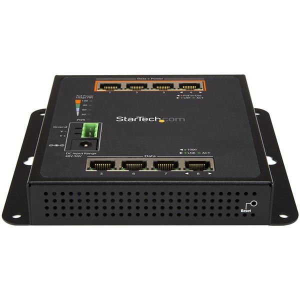 Switch Industriale Startech 8 Porte Gigabit PoE Managed Layer 3 - immagine 4