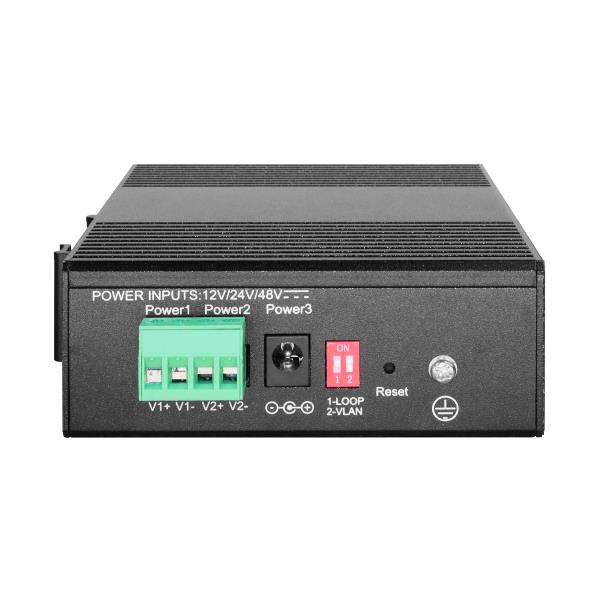 Switch Industriale Level One IGS-2106 6 Porte Gigabit Smart (4xRJ45 + 2xSFP) DIN Rail - immagine 3