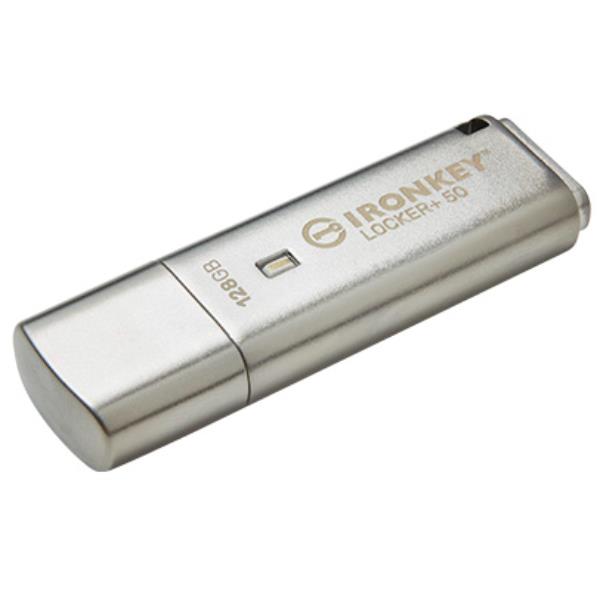 Chiavetta USB Kingston IronKey Locker Plus 50 128GB USB 3.2 - immagine 3