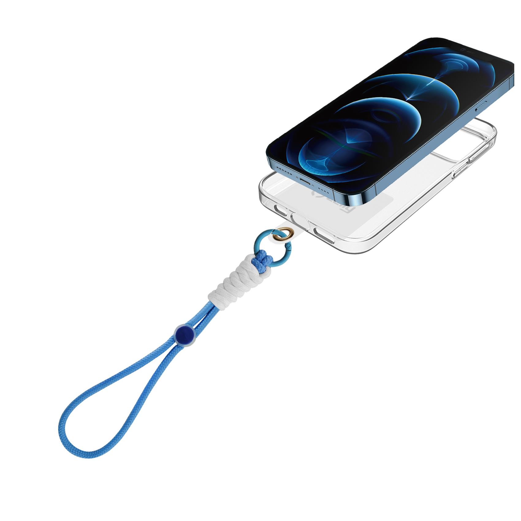 Cover Smartphone Celly JEWELNYL con Catena Polso Azzurra - immagine 3