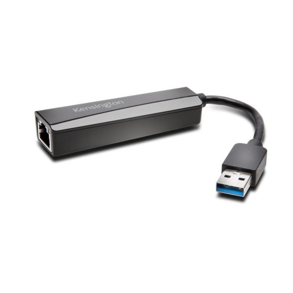 Adattatore di Rete Kensington UA0000E USB 3.0 a RJ45 - immagine 2