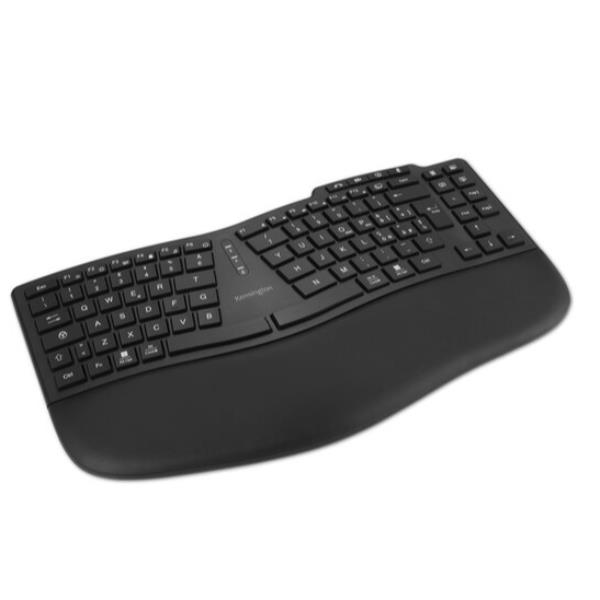 Tastiera Bluetooth Kensington Pro Fit Ergo KB675 EQ Ricaricabile Italiana - immagine 2