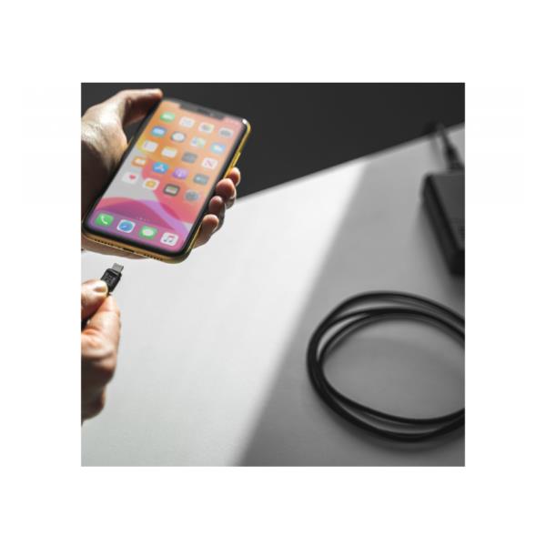 Cavo USB A-Lightning Green Cell Quick 2 Metri Nero - immagine 3