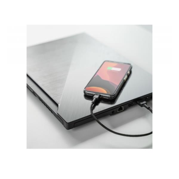 Cavo USB A-Lightning Green Cell Quick 2 Metri Nero - immagine 5