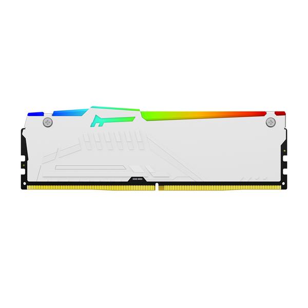Moduli di Memoria Kingston FURY Beast 64GB DDR5 6000MHz CL30 White RGB EXPO - immagine 3