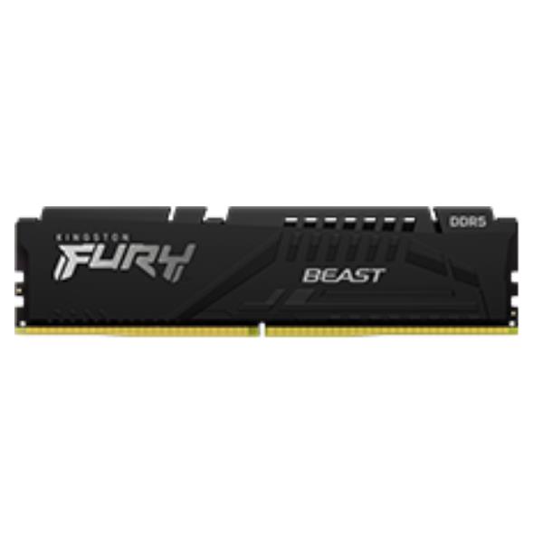 Moduli di Memoria Kingston FURY Beast 32GB (2x16GB) DDR5 6000MHz CL36 EXPO - immagine 2