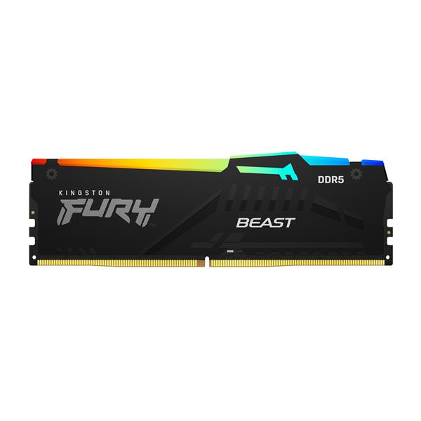 Modulo di Memoria Kingston FURY Beast DDR5 RGB 16GB 6000MHz - immagine 4