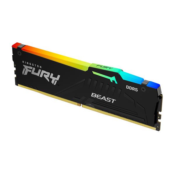 Modulo di Memoria Kingston FURY Beast DDR5 RGB 16GB 6000MHz - immagine 14