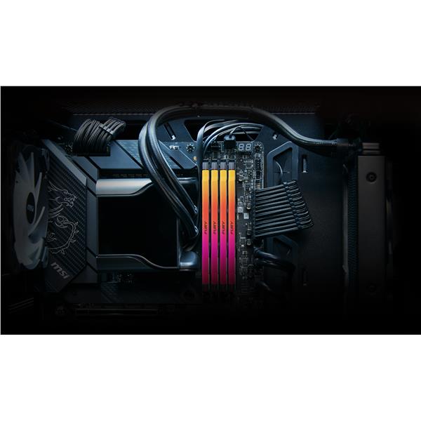 Modulo di Memoria Kingston FURY Renegade RGB 48GB DDR5 6000MHz CL32 - immagine 11
