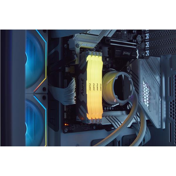 Modulo di Memoria Kingston FURY Renegade RGB 48GB DDR5 6400MHz CL32 - immagine 3