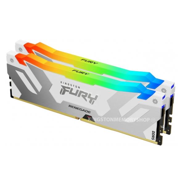 Moduli di Memoria Kingston FURY Renegade RGB 32GB DDR5 8000MHz CL38 Kit 2x16GB - immagine 9