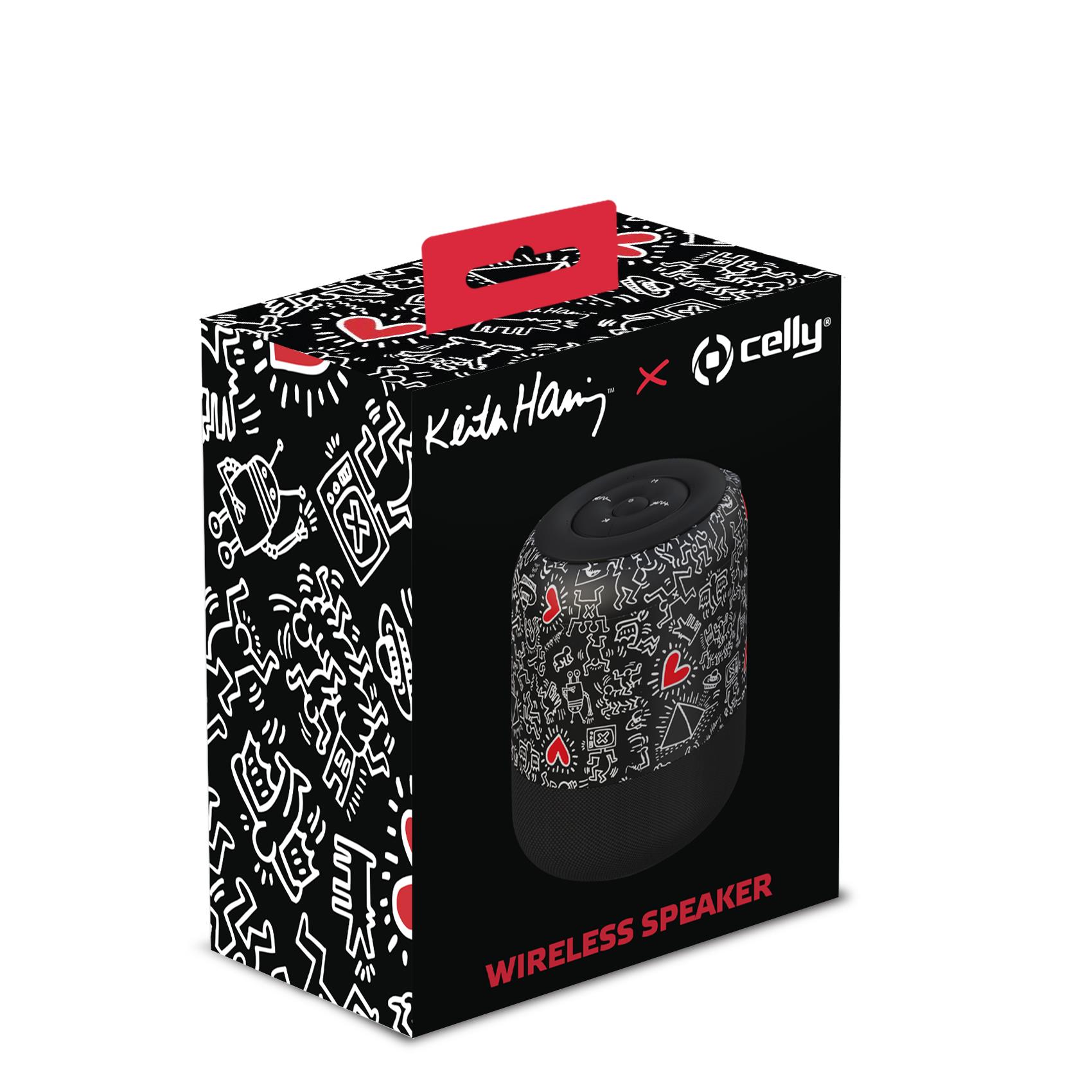 Speaker Bluetooth Celly Keith Haring 5W Microfono Integrato - immagine 2